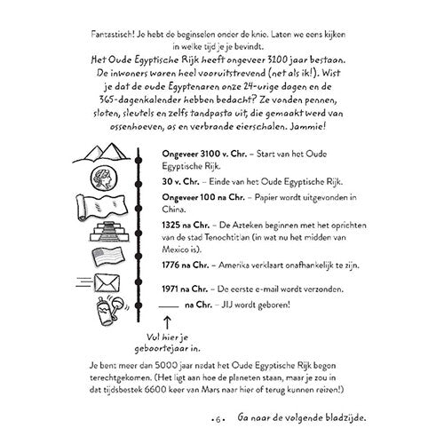 uitgeverij volt ontsnap uit dit boek! egypte | 15421049 | 9