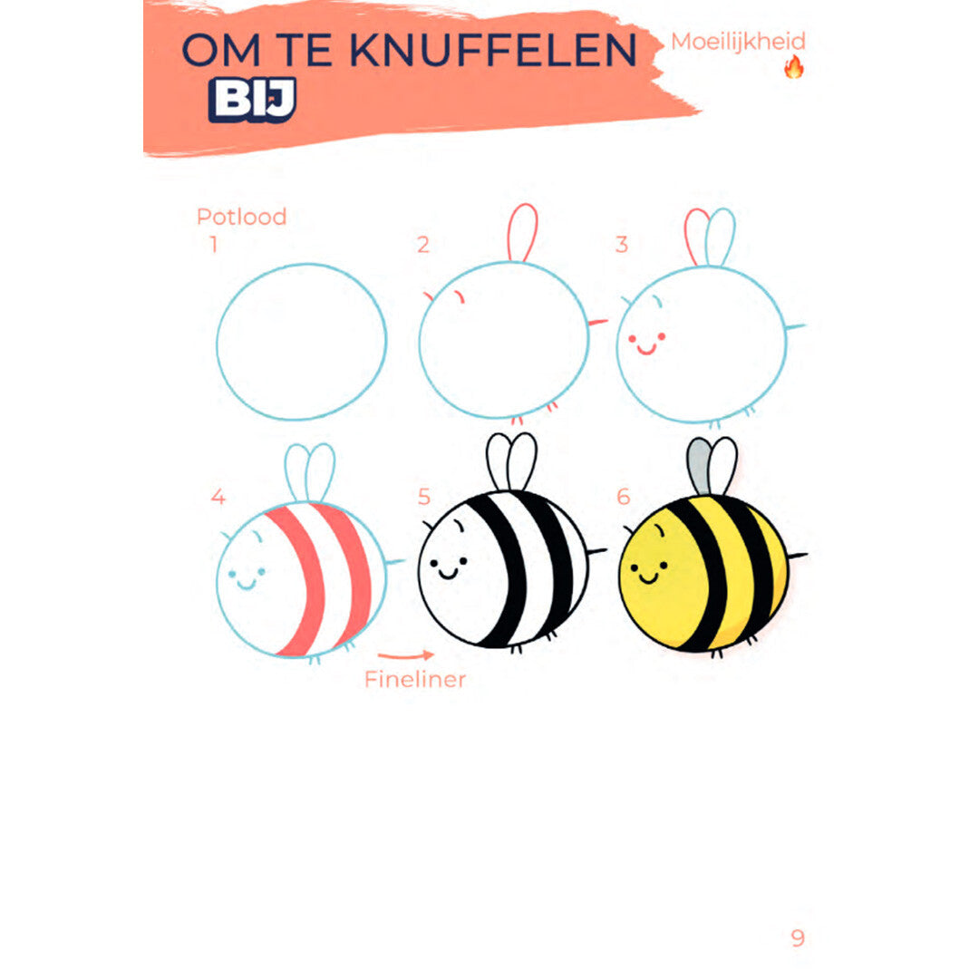 uitgeverij volt schattig tekenen doe je zo! | 1546116 | 4