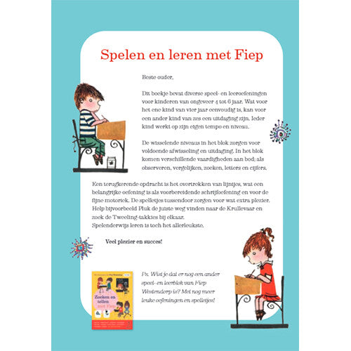 uitgeverij volt spelen en leren met fiep | 1542358 | 1