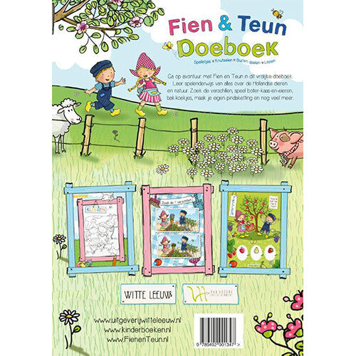 uitgeverij witte leeuw fien & teun doeboek | 1610134 | 2