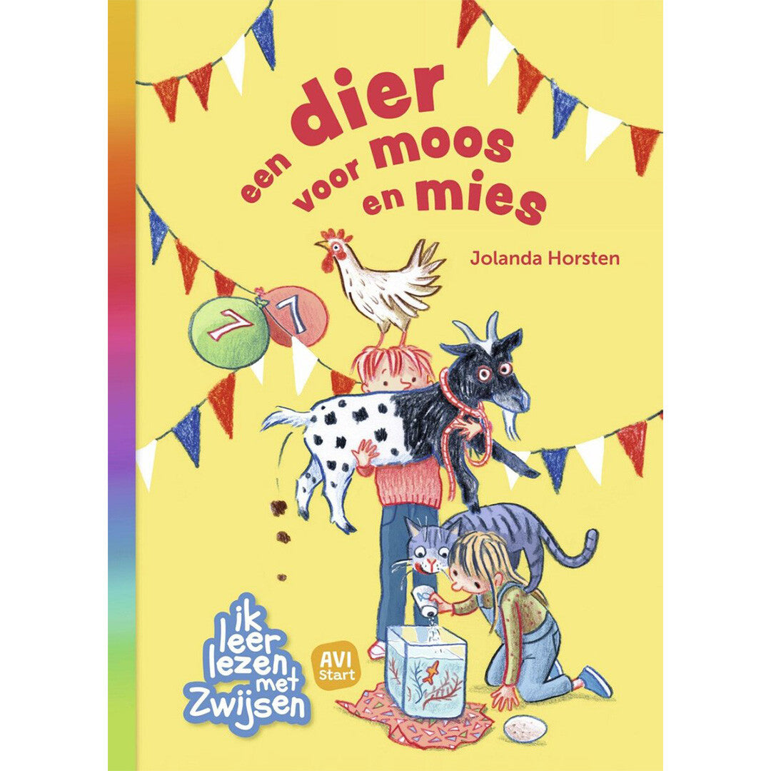 uitgeverij zwijsen een dier voor moos en mies - avi start | 1505010 | 0