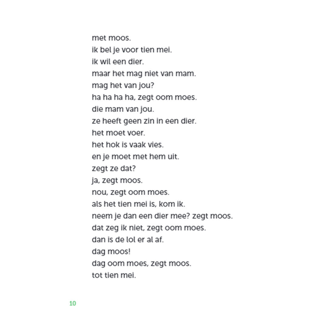 uitgeverij zwijsen een dier voor moos en mies - avi start | 1505010 | 4