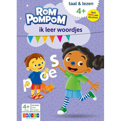 uitgeverij zwijsen rompompom ik leer woordjes - 4+ | 1503924 - 2022 | 0
