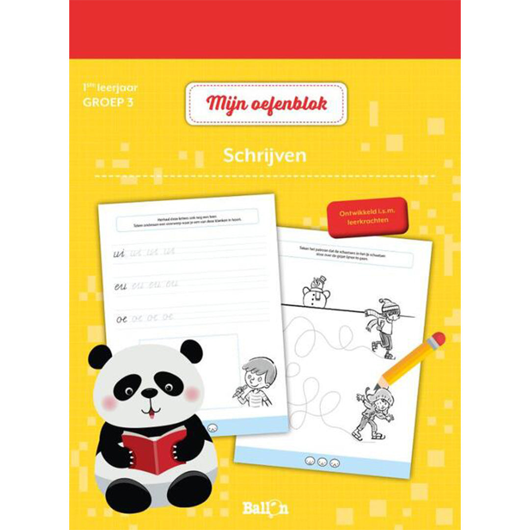 uitgeverij ballon mijn oefenblok, schrijven - groep 2 | 1231858 | 0