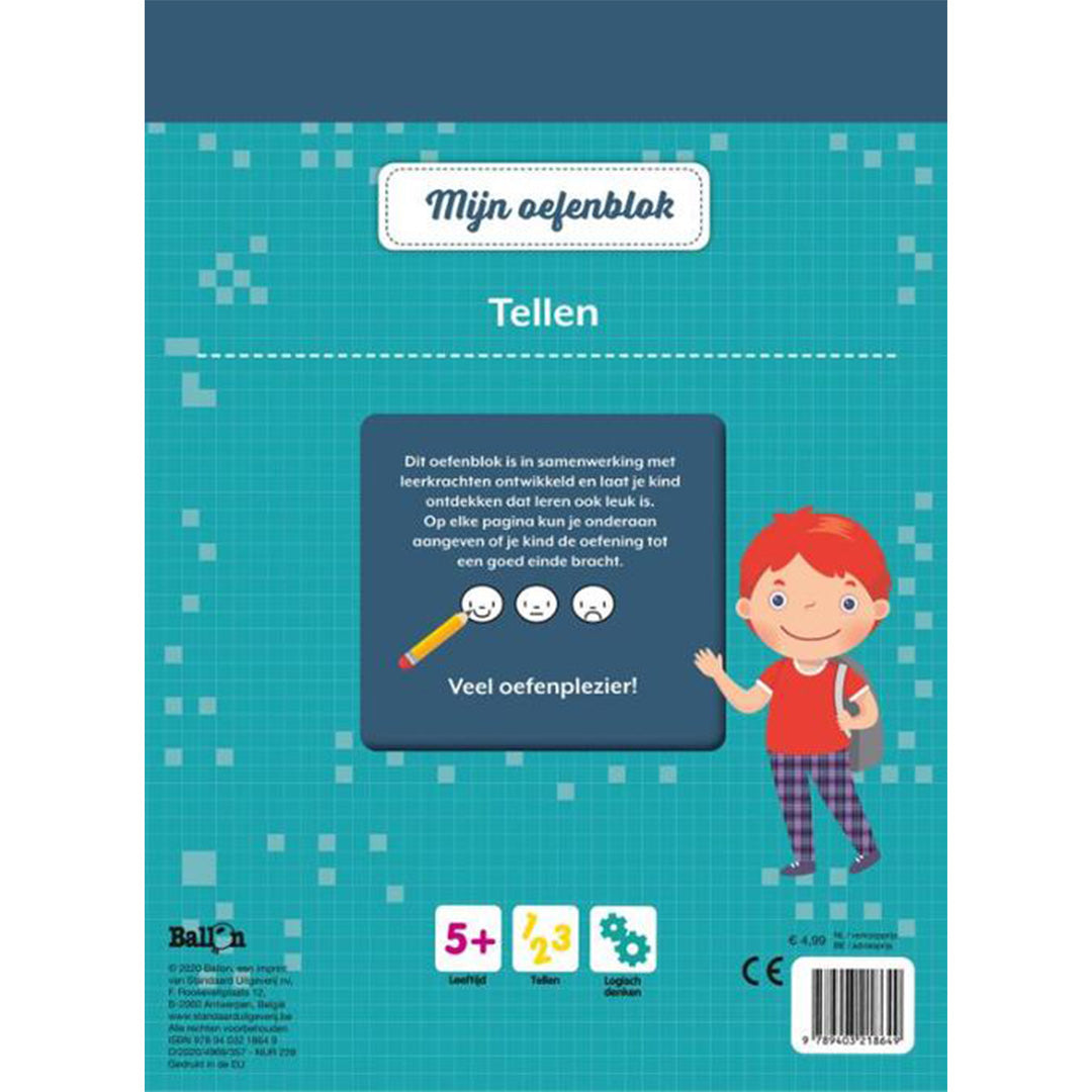 uitgeverij ballon mijn oefenblok, tellen - groep 2 | 1231864 | 3