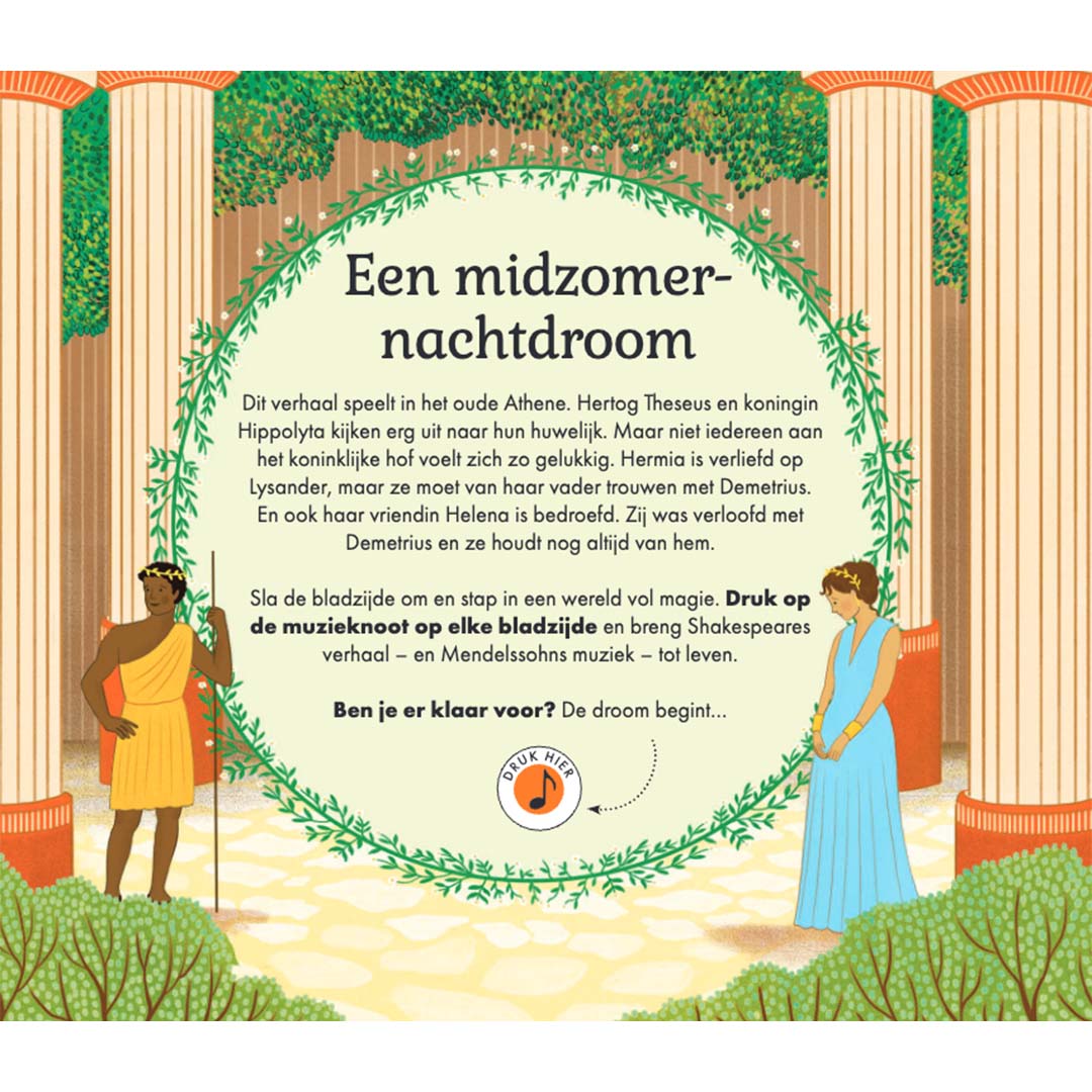 uitgeverij christofoor muziekboek het verhalenorkest - een midzomer nachtdroom | 16689414 | 1