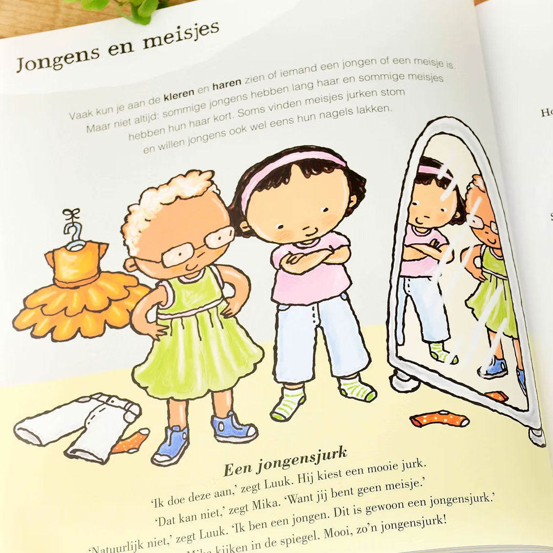 uitgeverij clavis alles over jouw lichaam - kriebels in je buik - kinderen en seksualiteit  | 1443460 | 03