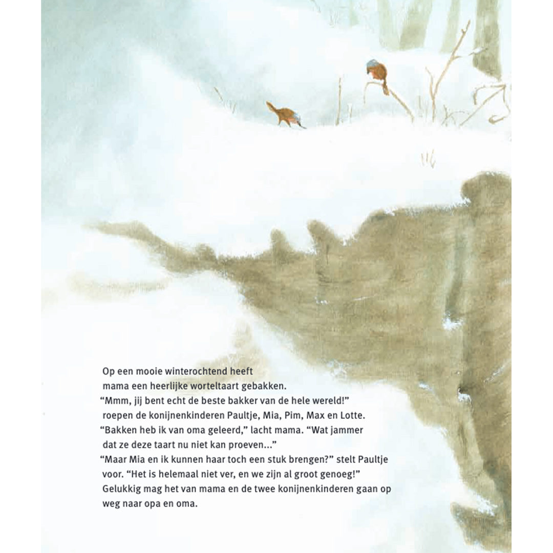 uitgeverij de vier windstreken paultje in de sneeuw | 9789051169775 | 2