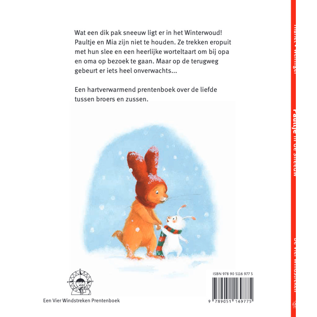 uitgeverij de vier windstreken paultje in de sneeuw | 9789051169775 | 6