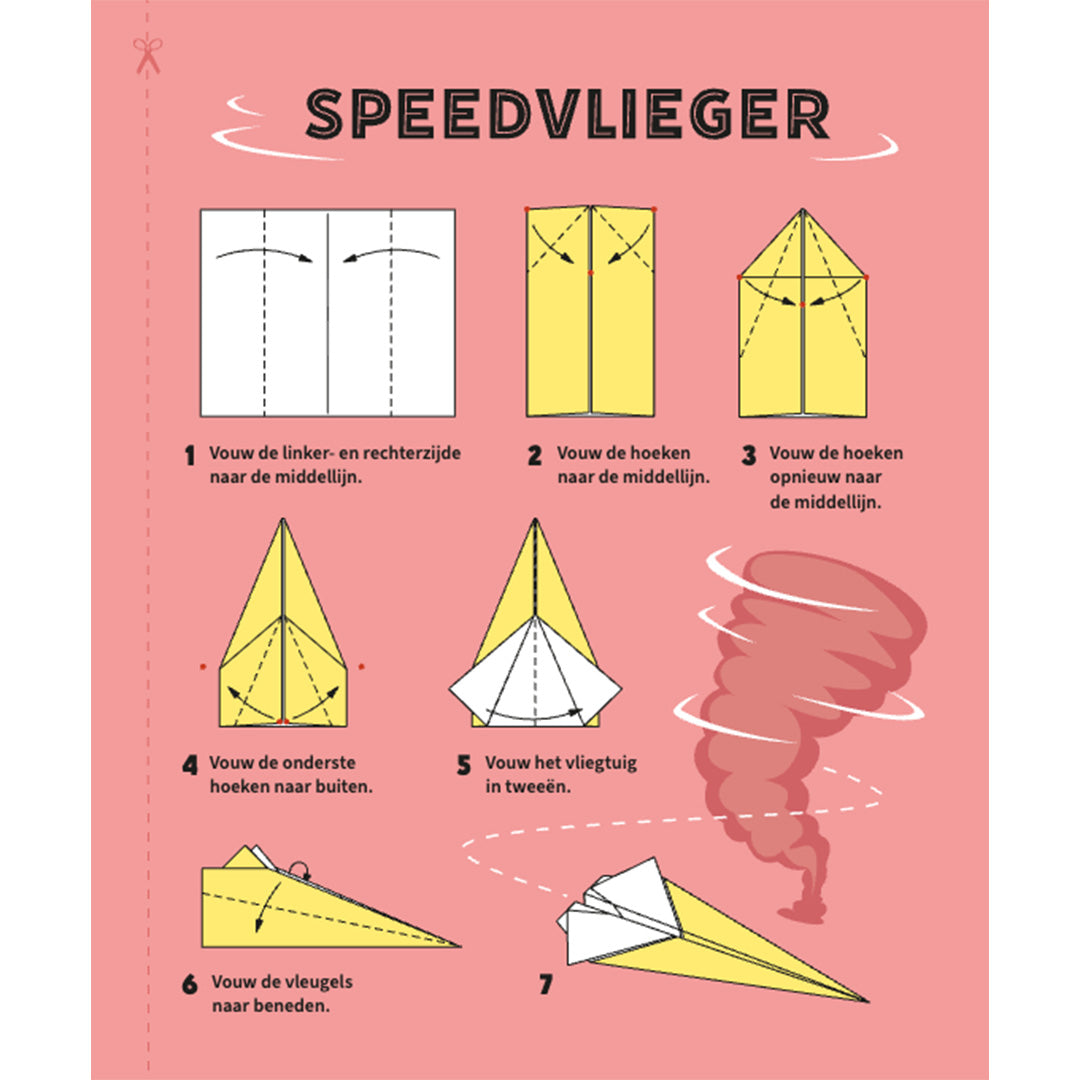 uitgeverij deltas doeboek papieren vliegtuigjes - stap voor stap | DELT0601077 | 4