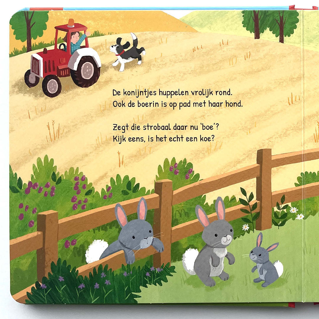 uitgeverij deltas flapjesboek zoek je mee? - op de boerderij | DELT0582401 |2