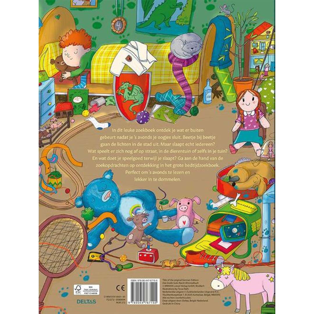 uitgeverij deltas het grote bedtijd zoekboek | 0580604 | 5