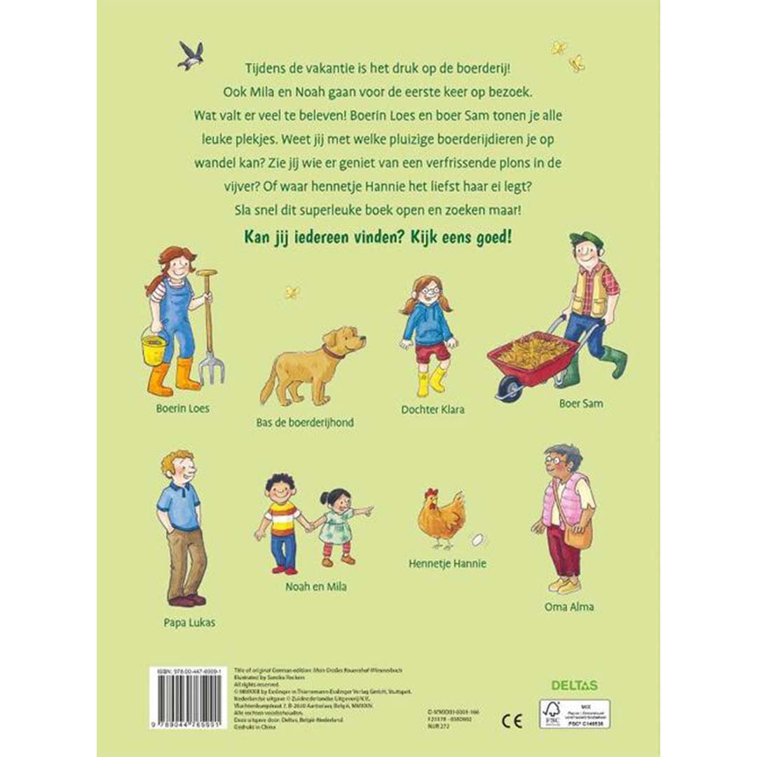 uitgeverij deltas het grote boerderij zoekboek | DELT0580602 | 5