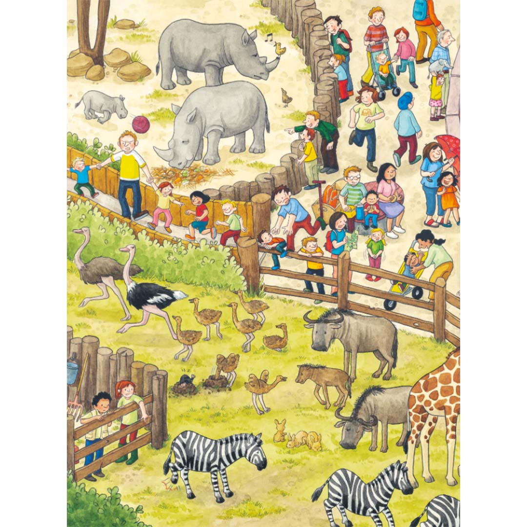 uitgeverij deltas het grote dierentuin zoekboek | DELT0580601 | 4