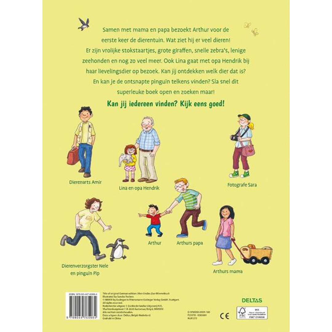 uitgeverij deltas het grote dierentuin zoekboek | DELT0580601 | 6