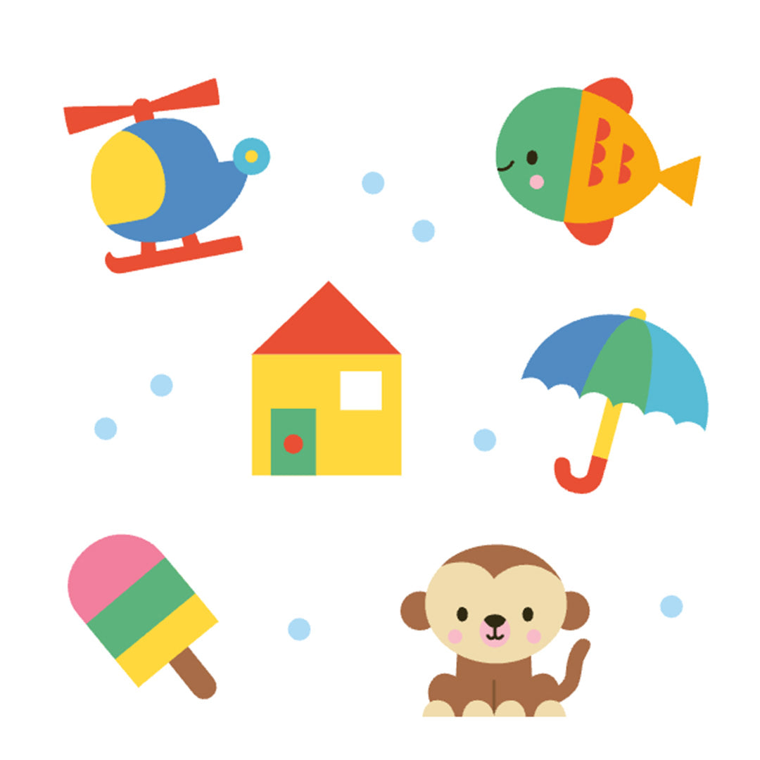 uitgeverij deltas kleur- en stickerboek funny | 0664173 | 5