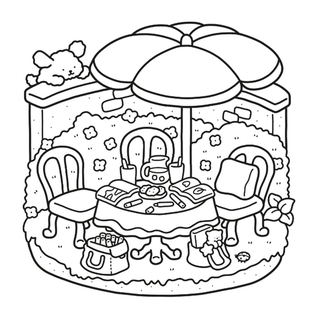 uitgeverij deltas kleurboek coco wyo - cute & comfy - cozy corner | 0101857 | 3