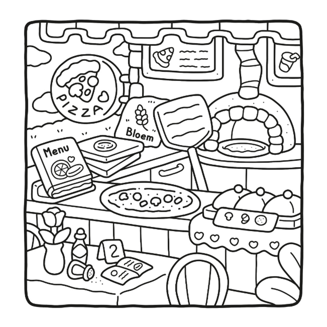 uitgeverij deltas kleurboek coco wyo - cute & comfy - cozy corner | 0101857 | 4