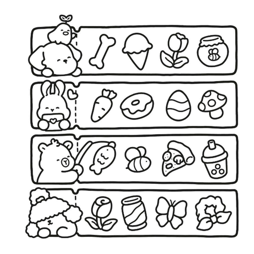 uitgeverij deltas kleurboek coco wyo - cute & comfy - cozy cuties | DELT0101856 | 3