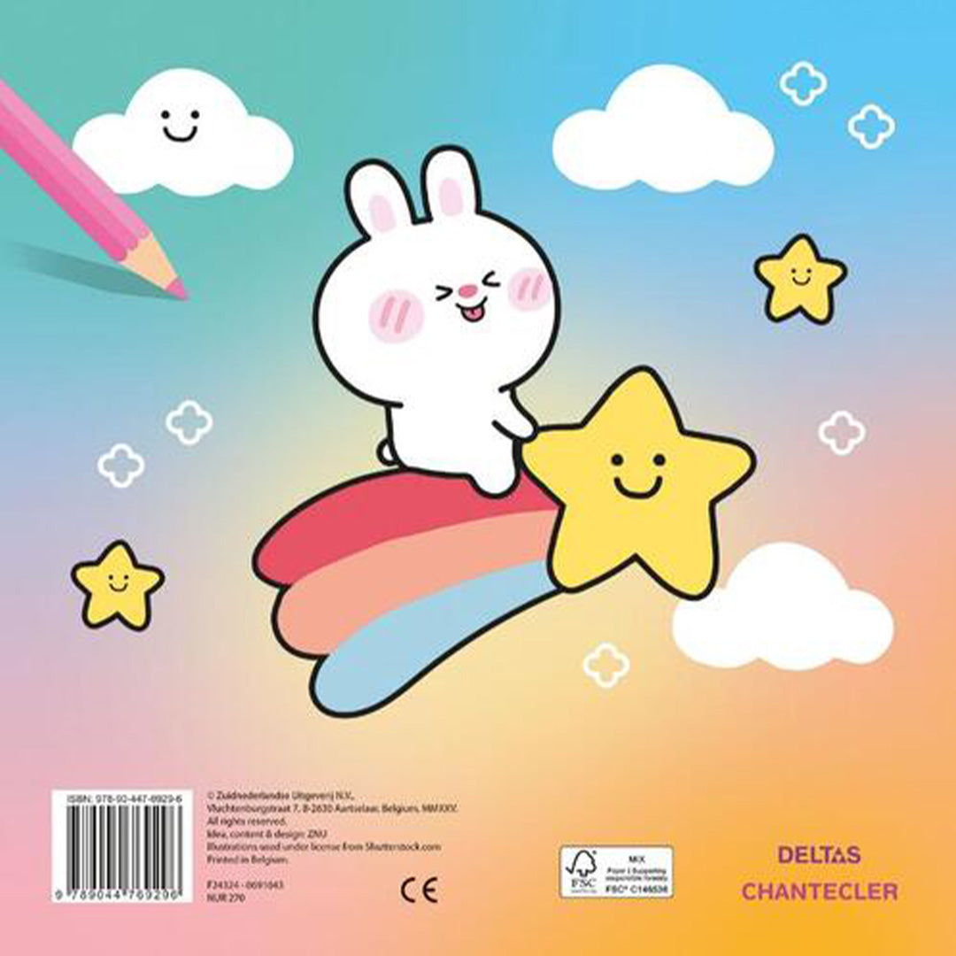 uitgeverij deltas kleurboek color fun - kawaii | 0691043 | 6