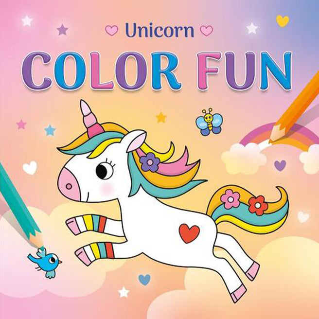 uitgeverij deltas kleurboek color fun - unicorn | 0691044 | 1