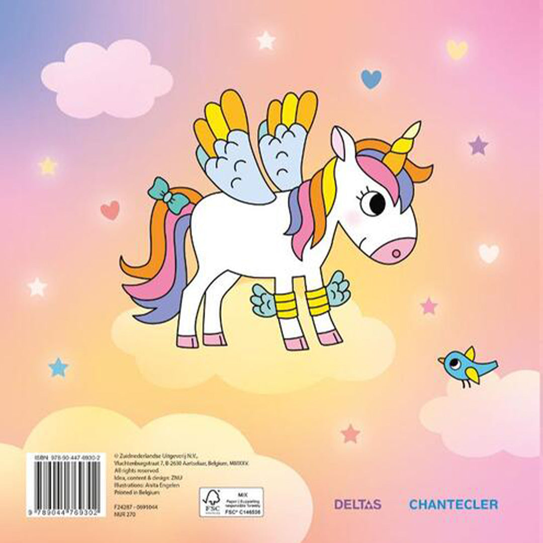 uitgeverij deltas kleurboek color fun - unicorn | 0691044 | 6