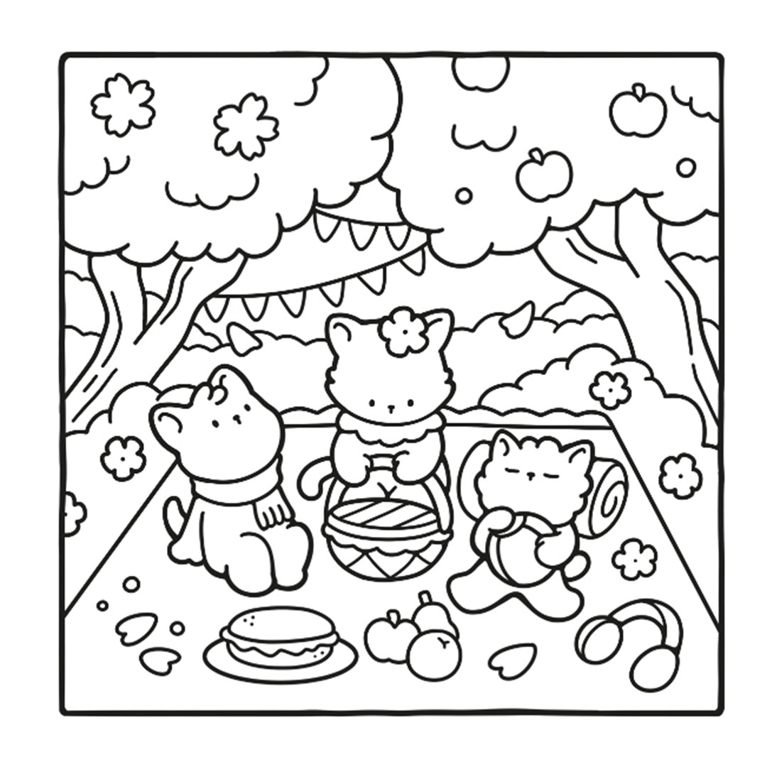 uitgeverij deltas kleurboek jade summer - cozy - comfy & cute | 0102272 | 5