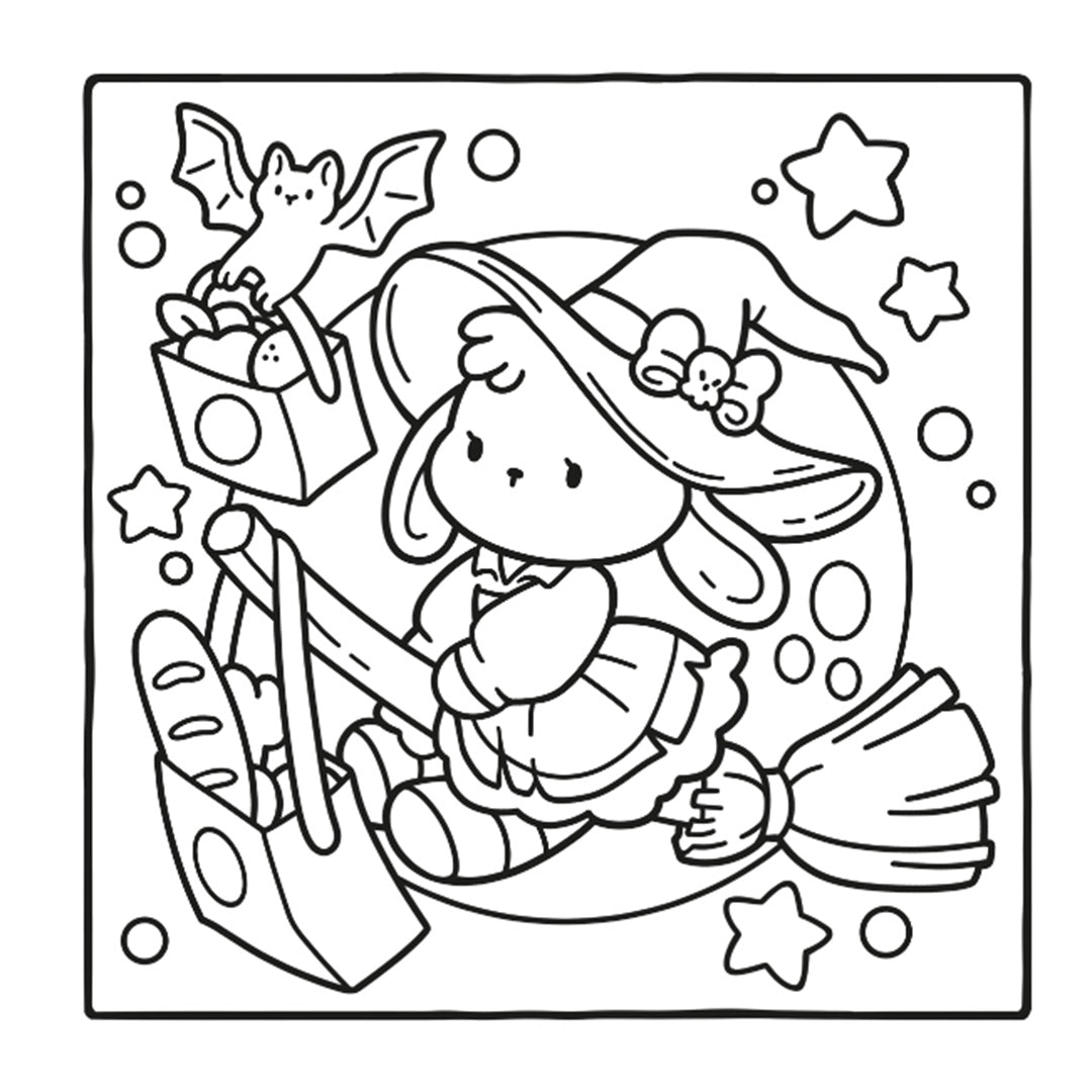 uitgeverij deltas kleurboek jade summer - cozy - spooky moments | 0102270 | 4