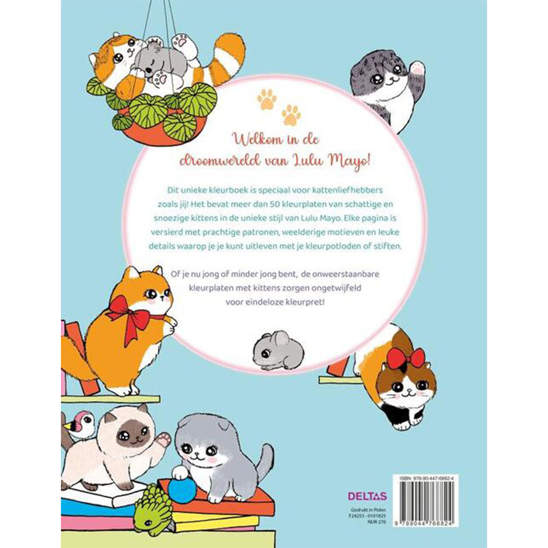 uitgeverij deltas kleurboek snoezige kittens | DELT0101825 | 6