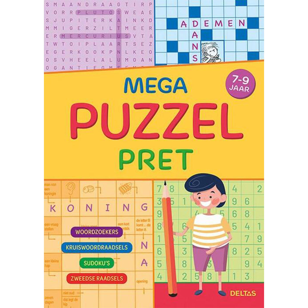 uitgeverij deltas mega puzzelpret | 0640855 | 1