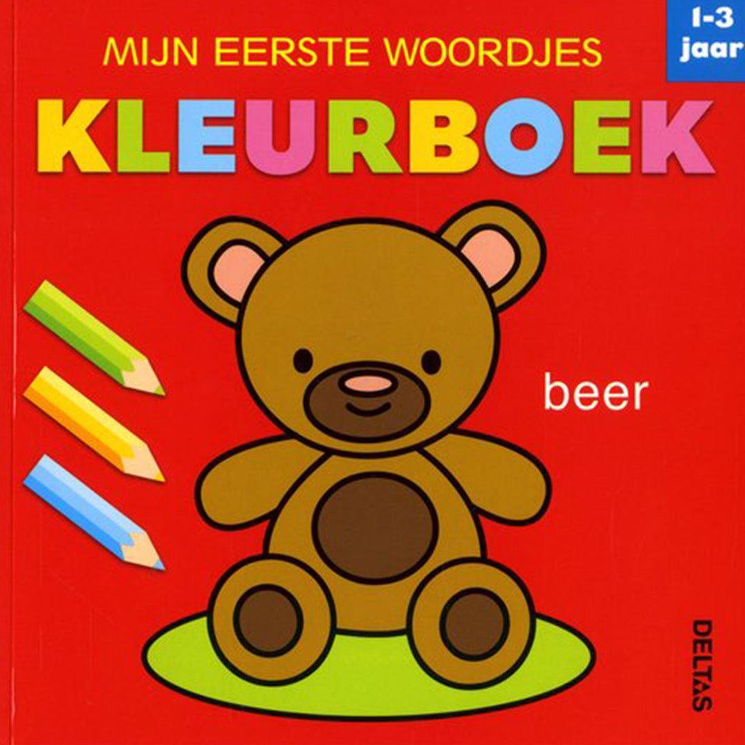 uitgeverij deltas mijn allereerste woordjes kleurboek | 0690813 | 1
