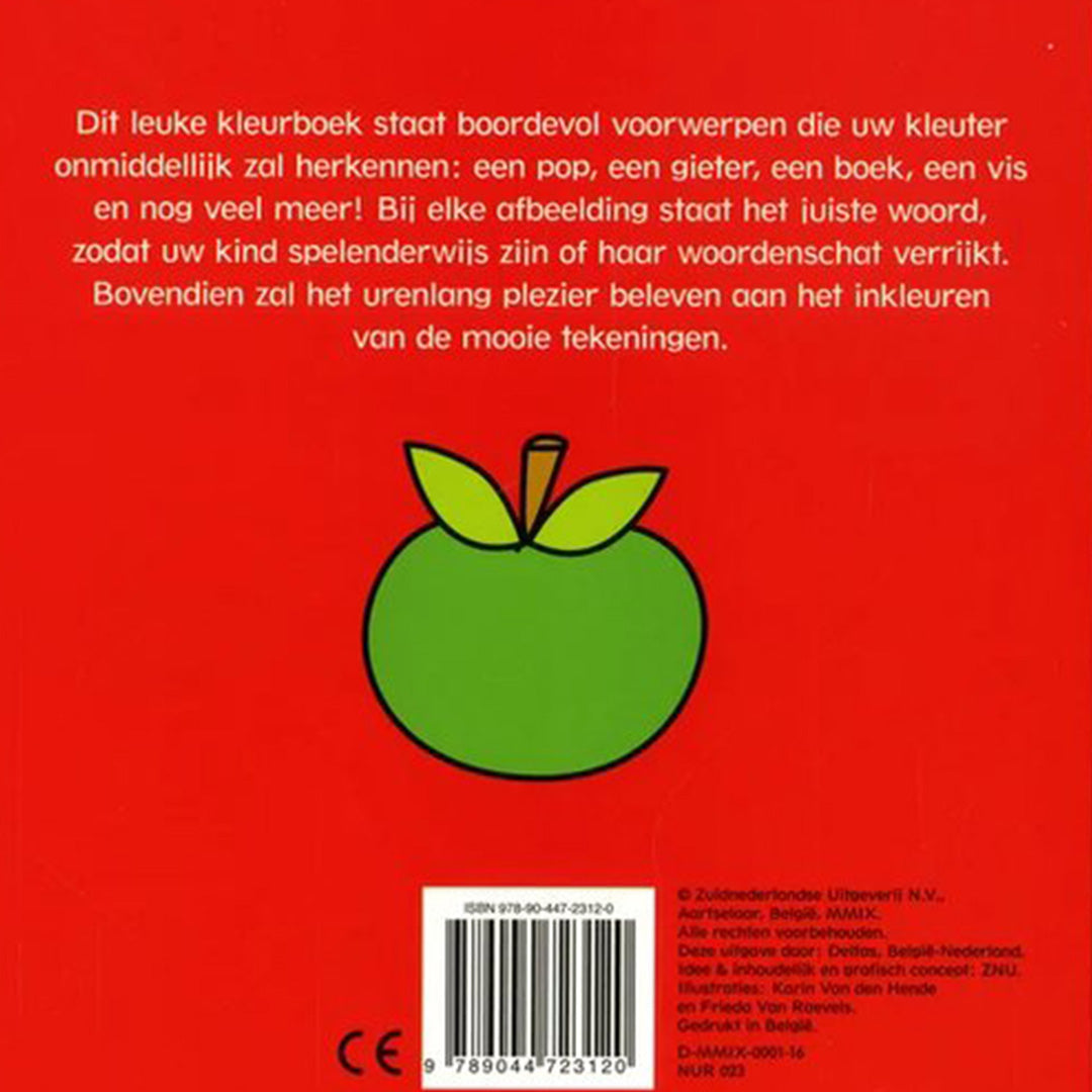 uitgeverij deltas mijn allereerste woordjes kleurboek | 0690813 | 4