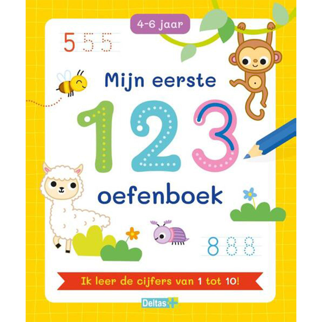 uitgeverij deltas mijn eerste 123 oefenboek | 0620305 | 1