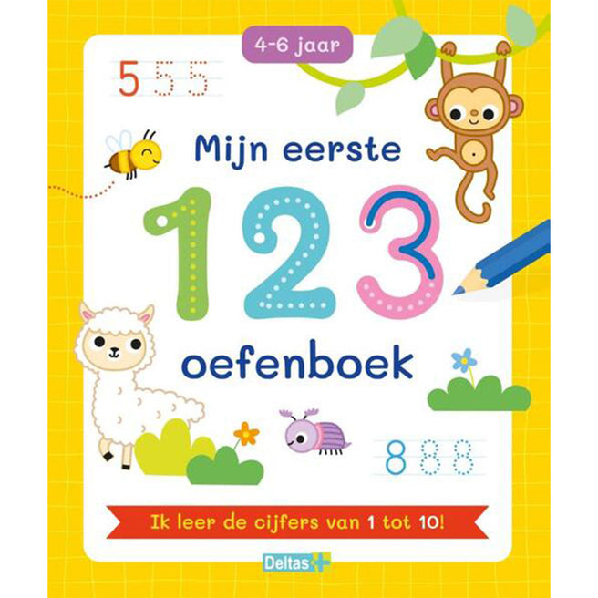 uitgeverij deltas mijn eerste 123 oefenboek | 0620305 | 1