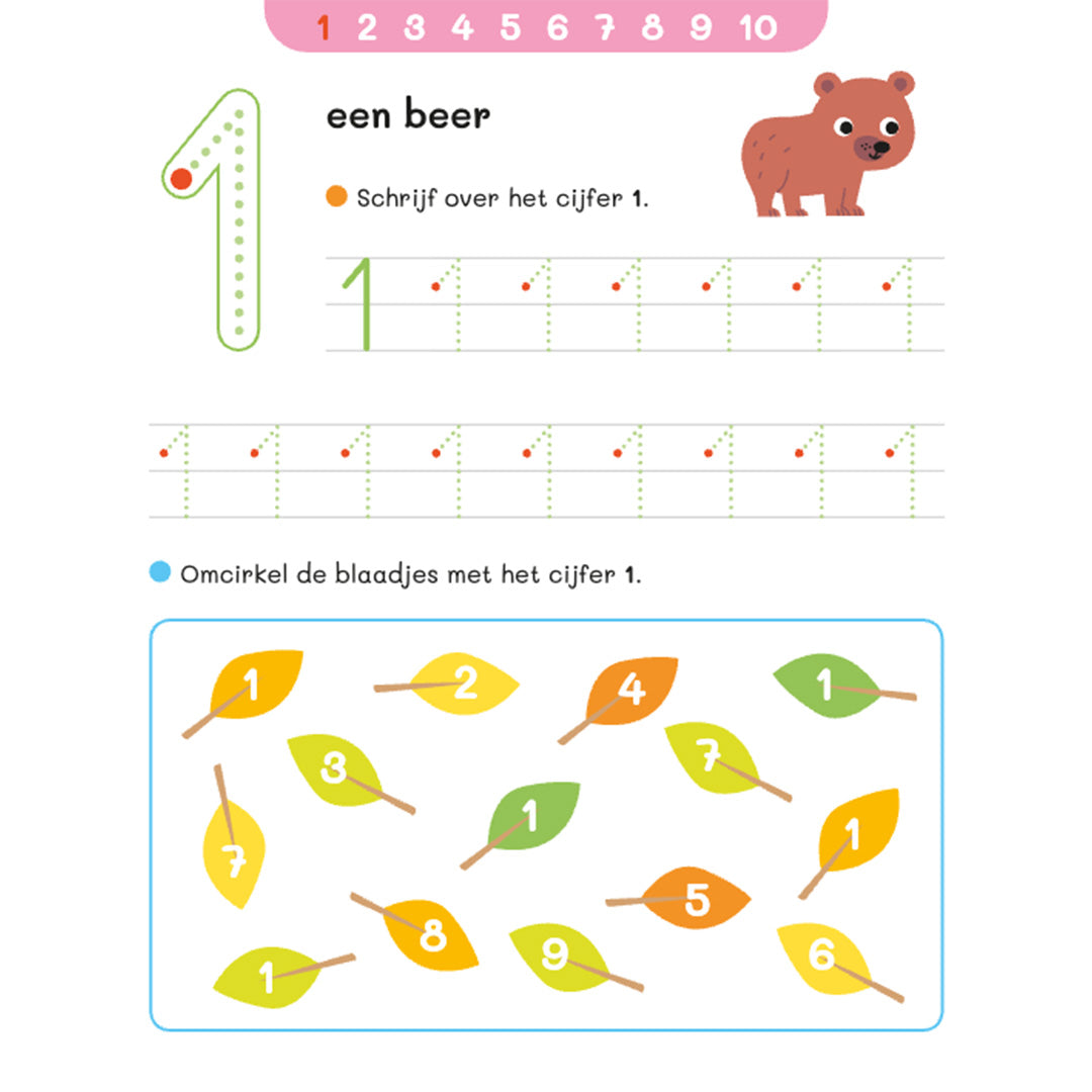uitgeverij deltas mijn eerste 123 oefenboek | 0620305 | 2