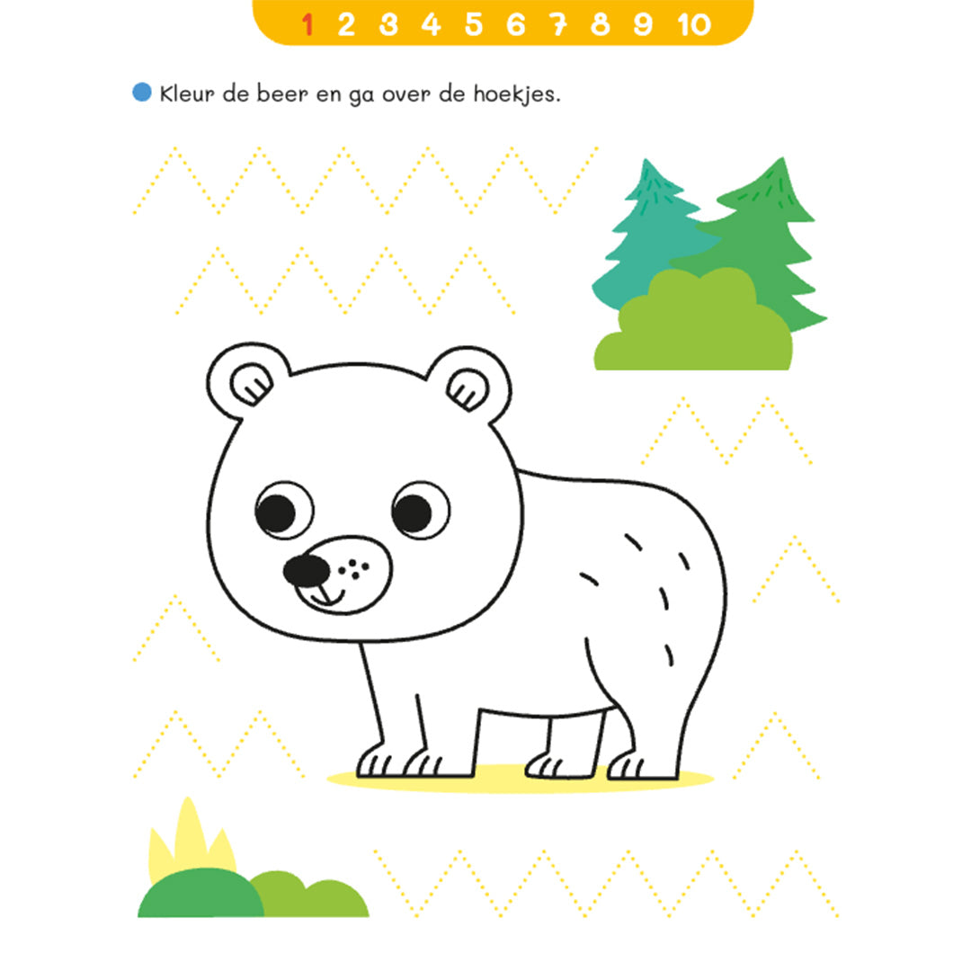 uitgeverij deltas mijn eerste 123 oefenboek | 0620305 | 3