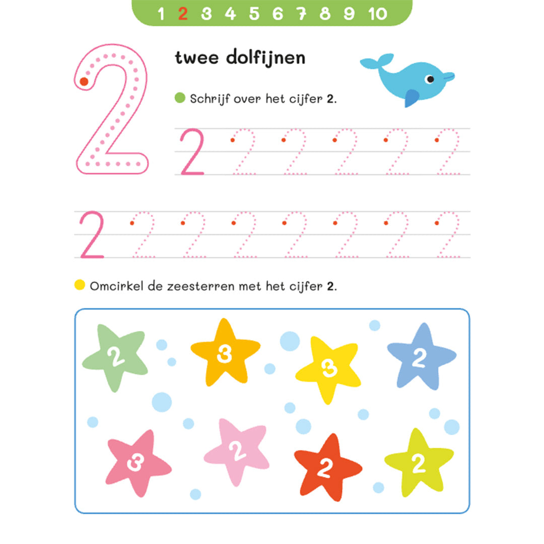 uitgeverij deltas mijn eerste 123 oefenboek | 0620305 | 4