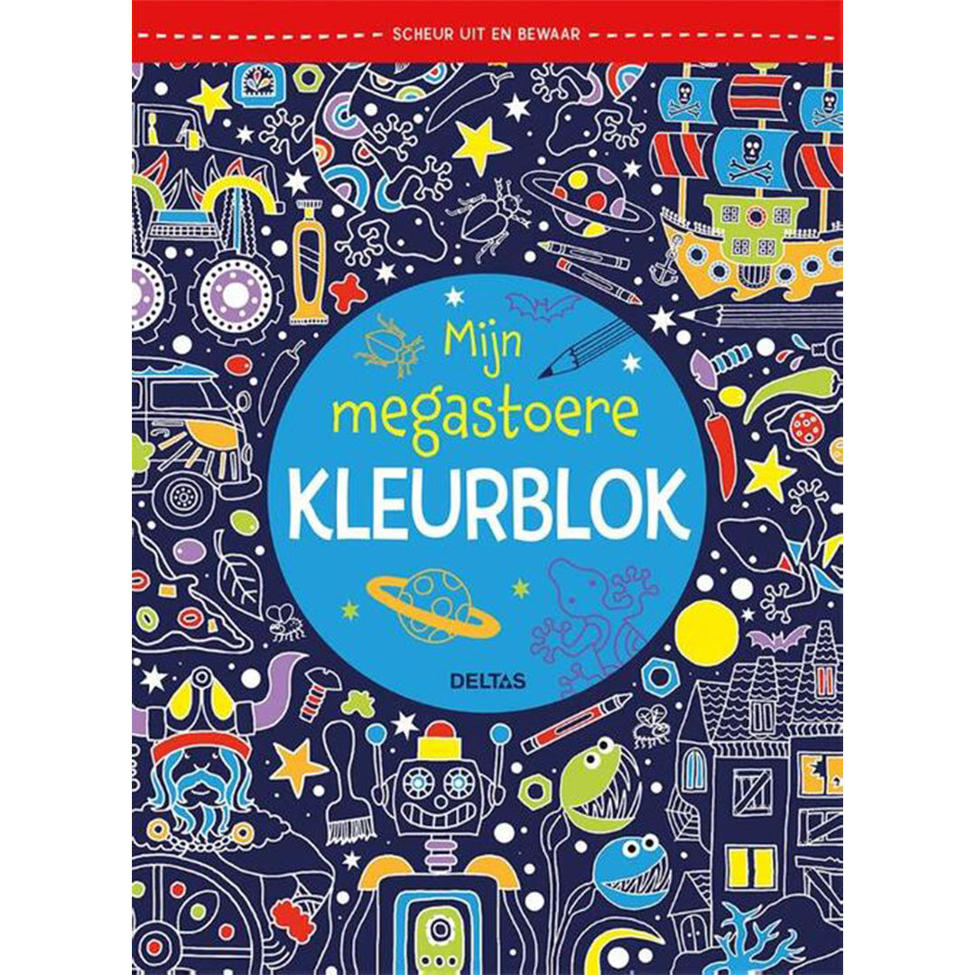 uitgeverij deltas mijn megastoere kleurblok | 0690769 | 1