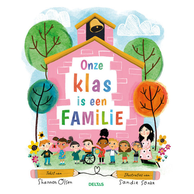 uitgeverij deltas prentenboek onze klas is een familie | DELT0425002 | 1