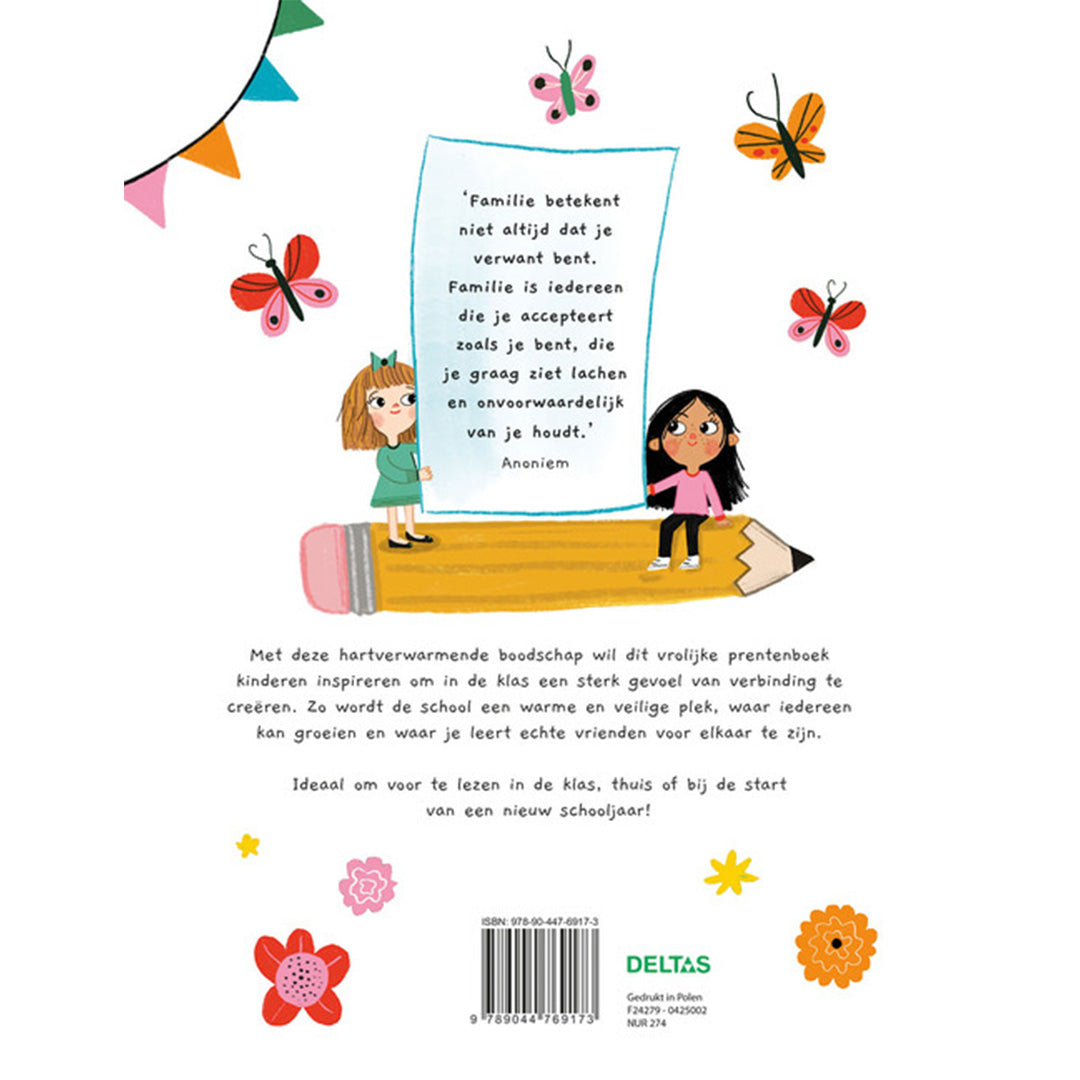 uitgeverij deltas prentenboek onze klas is een familie | DELT0425002 | 6