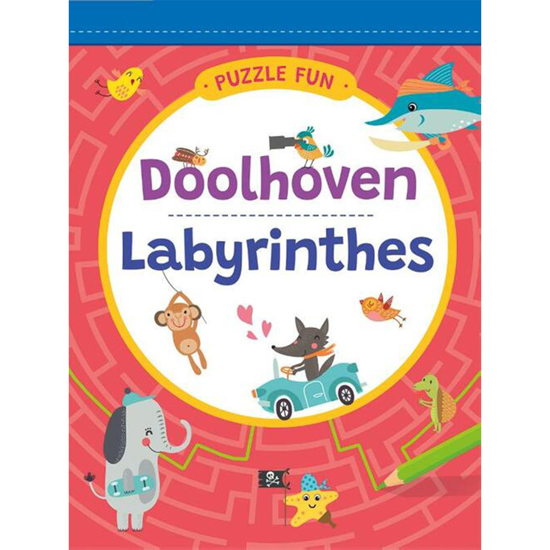 uitgeverij deltas puzzle fun - doolhoven | DELT0602882 | 1
