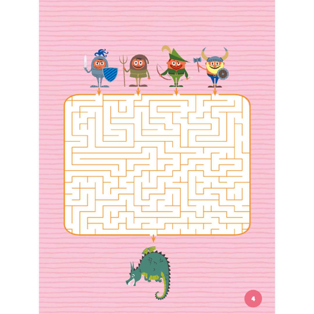 uitgeverij deltas puzzle fun - doolhoven | DELT0602882 | 4