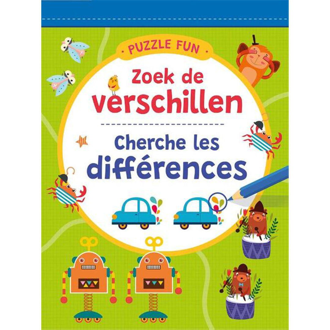 uitgeverij deltas puzzle fun - zoek de verschillen | 0602883 | 1