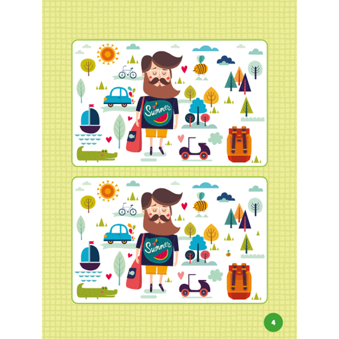 uitgeverij deltas puzzle fun - zoek de verschillen | 0602883 | 5