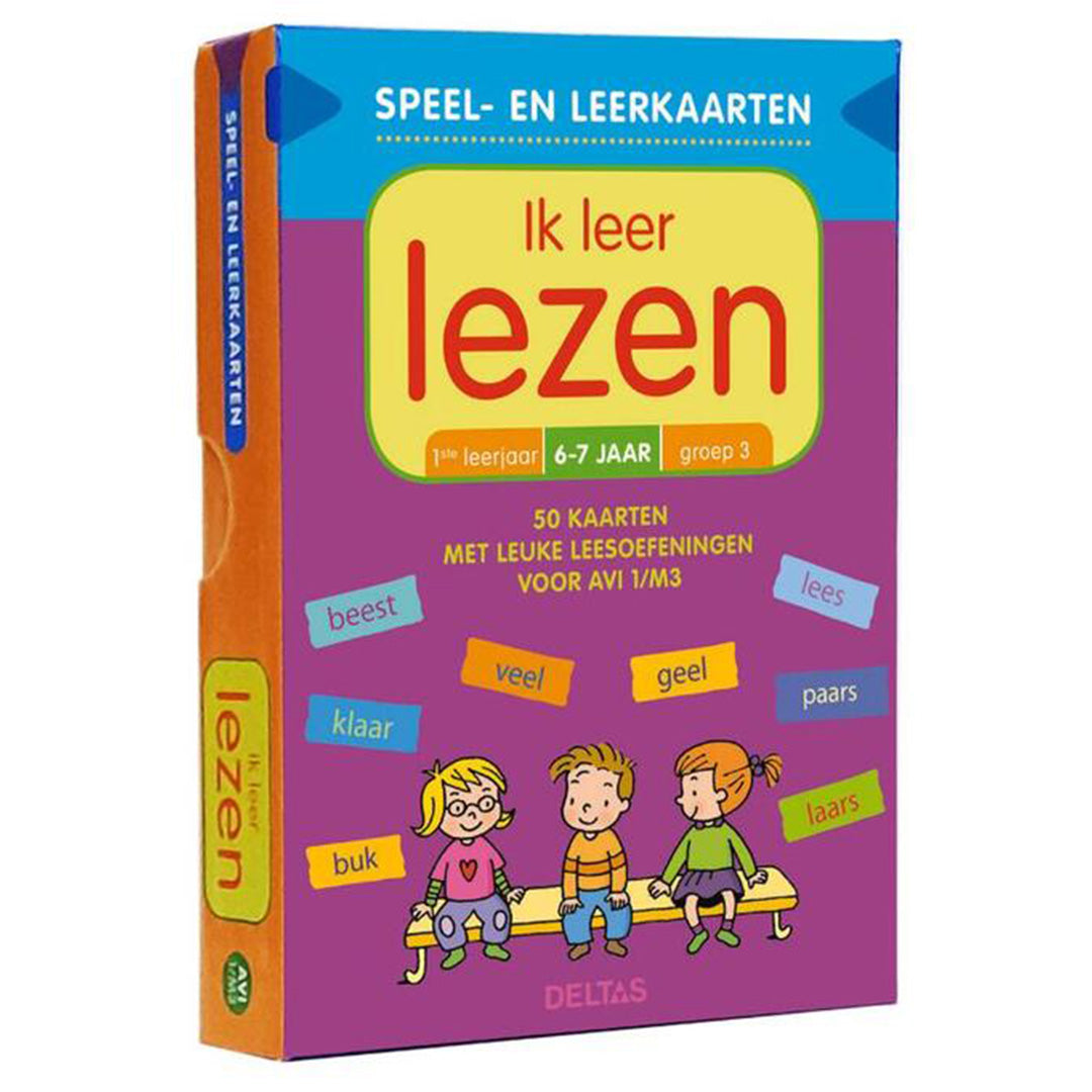 uitgeverij deltas speel- en leerkaarten - ik leer lezen | DELT0611226 | 1