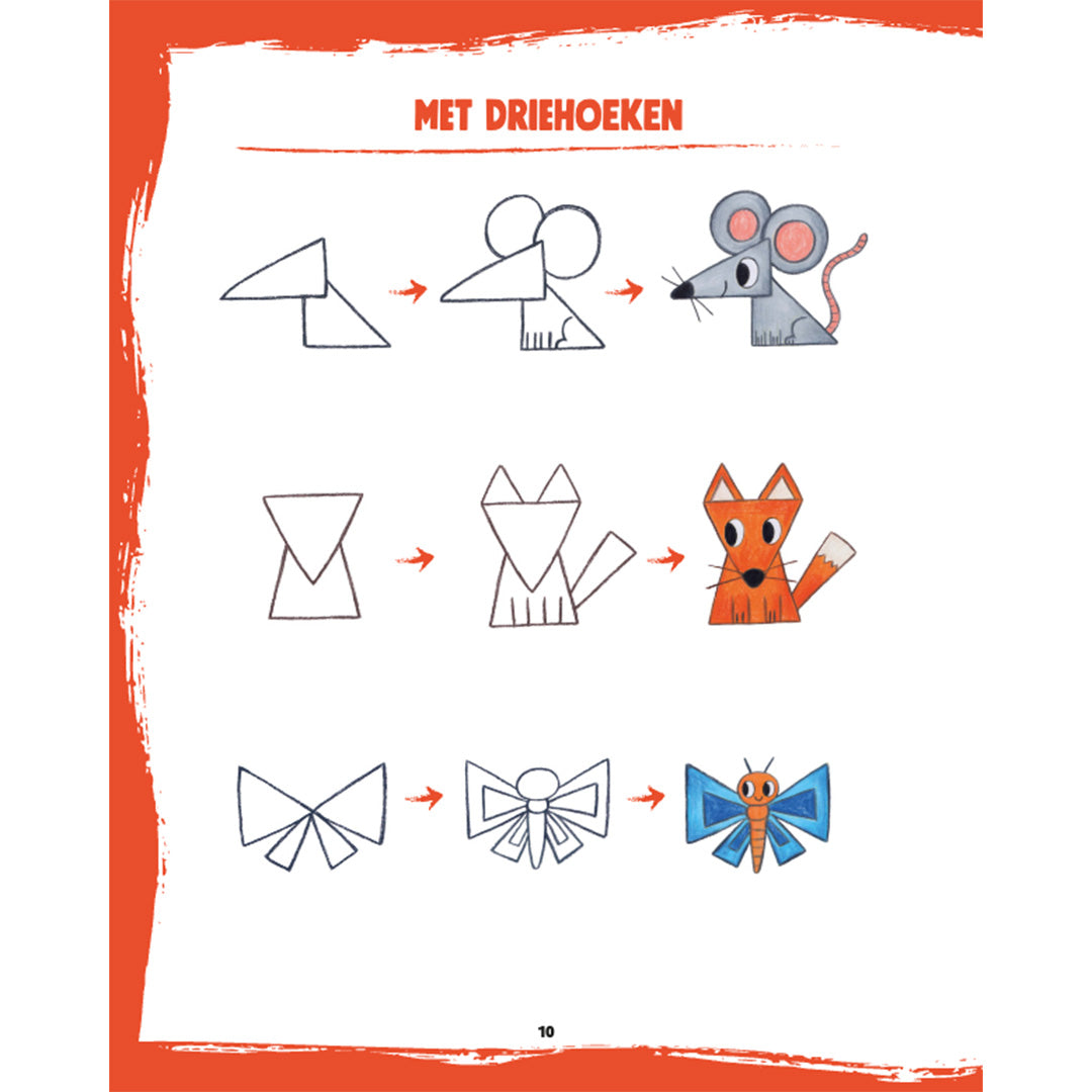 uitgeverij deltas stap voor stap dieren tekenen | 0363215 | 2