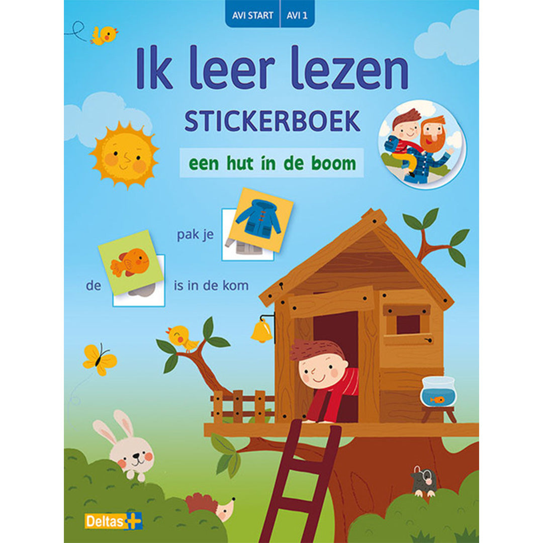 uitgeverij deltas stickerboek ik leer lezen | DELT0508205 | 1