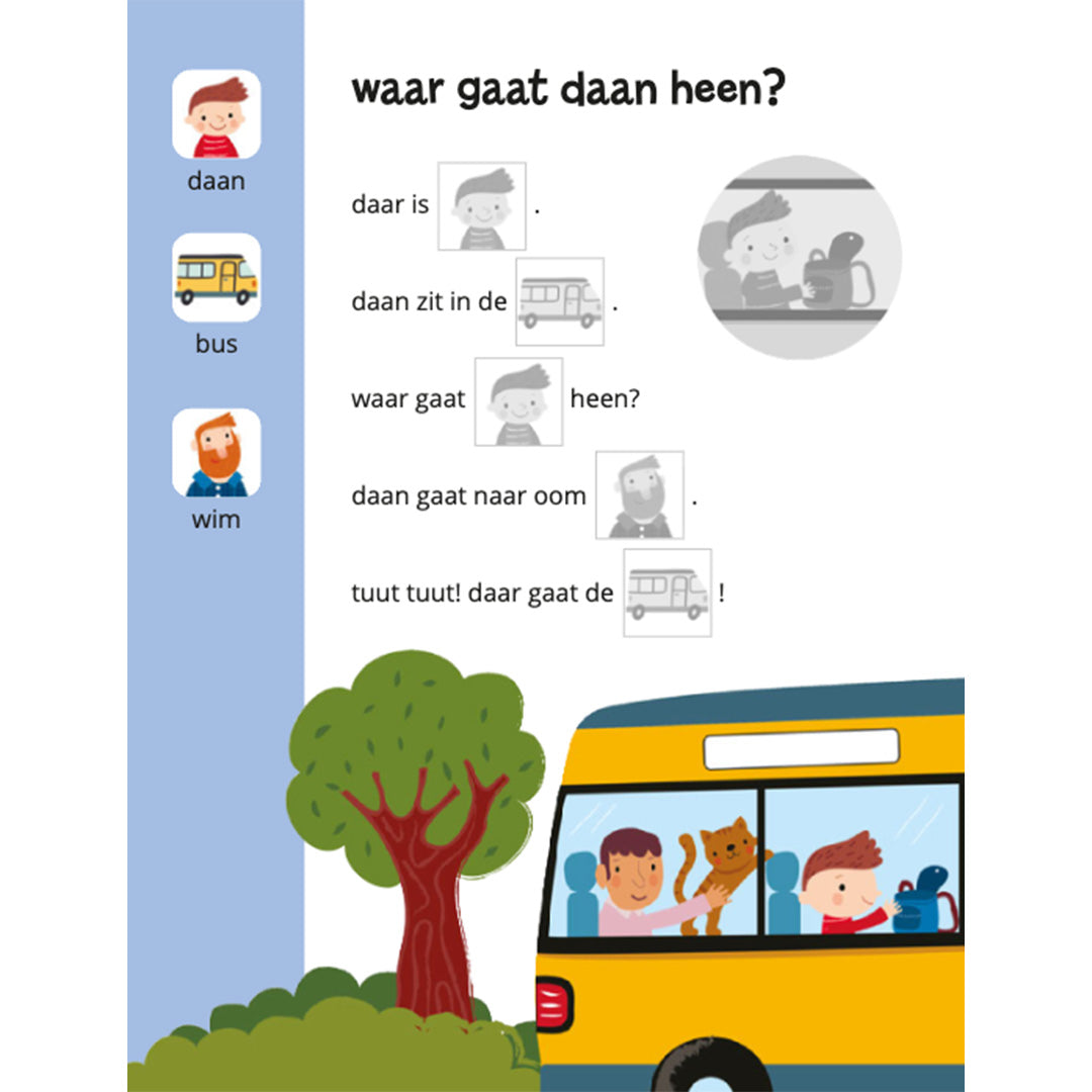 uitgeverij deltas stickerboek ik leer lezen | DELT0508205 | 2