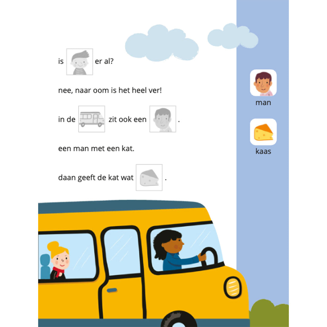 uitgeverij deltas stickerboek ik leer lezen | DELT0508205 | 3