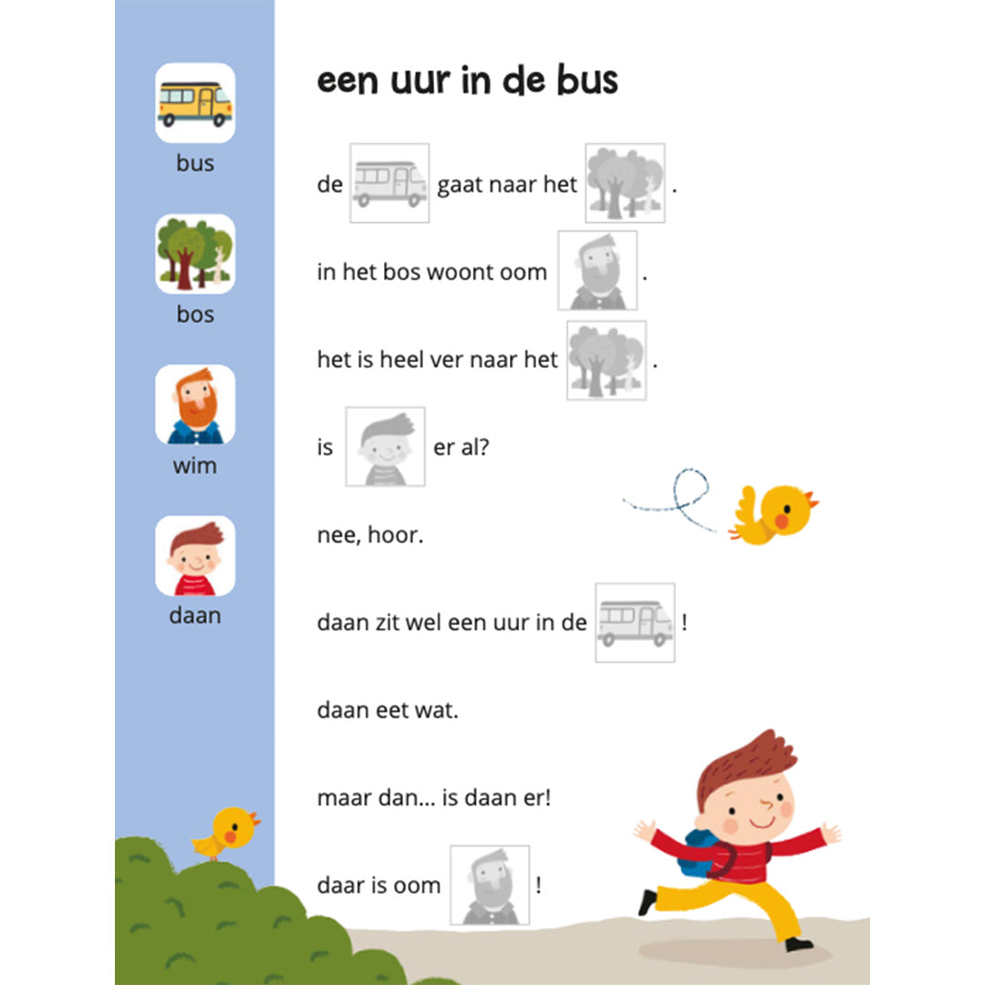 uitgeverij deltas stickerboek ik leer lezen | DELT0508205 | 4